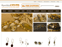Tablet Screenshot of amberart.ca